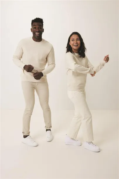  Iqoniq Denali recycled cotton crew neck undyed, natural raw - iqoniq natural raw 