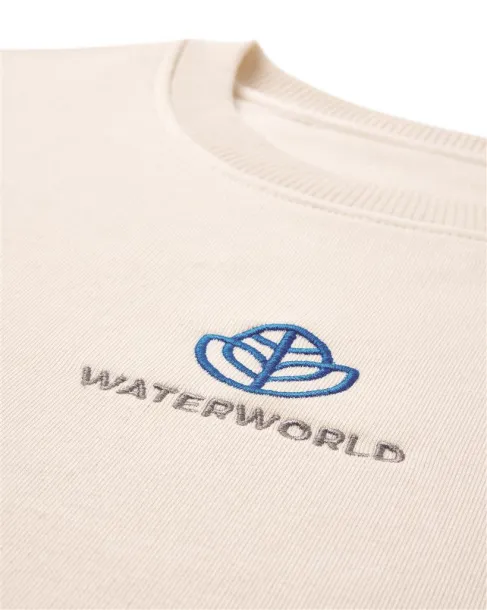  Iqoniq Denali recycled cotton crew neck undyed, natural raw - iqoniq natural raw 