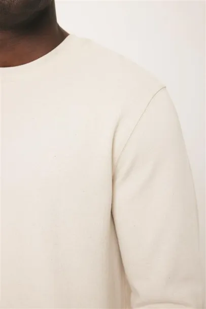 Iqoniq Denali recycled cotton crew neck undyed, natural raw - iqoniq natural raw 