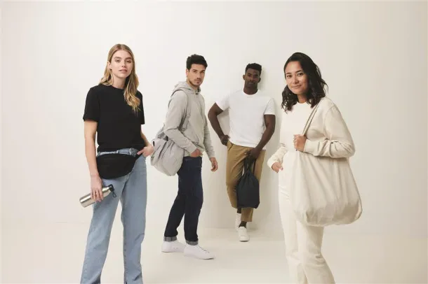  Iqoniq Denali recycled cotton crew neck undyed, natural raw - iqoniq natural raw 