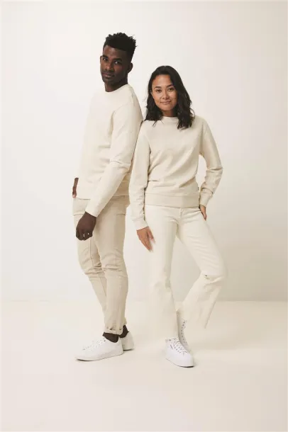  Iqoniq Denali recycled cotton crew neck undyed, natural raw - iqoniq natural raw 