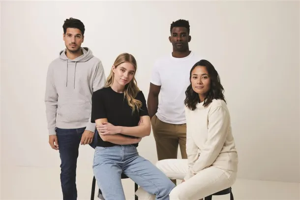  Iqoniq Denali recycled cotton crew neck undyed, natural raw - iqoniq natural raw 