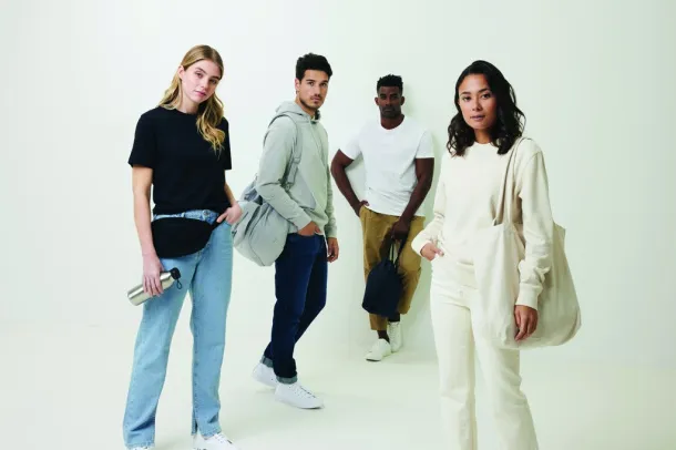  Iqoniq Denali recycled cotton crew neck undyed, natural raw - iqoniq natural raw 