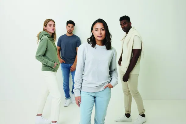  Iqoniq Denali recycled cotton crew neck undyed, natural raw - iqoniq natural raw 