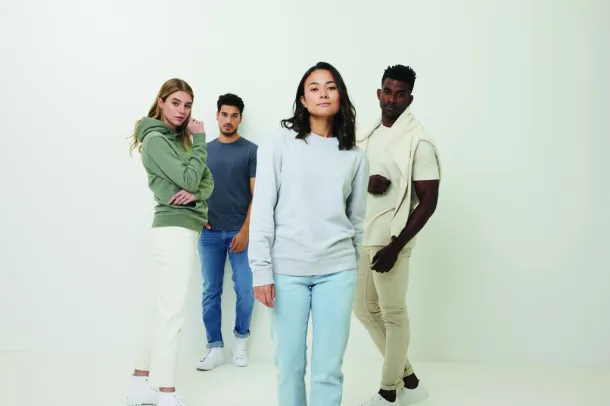  Iqoniq Denali recycled cotton crew neck undyed, natural raw - iqoniq natural raw 