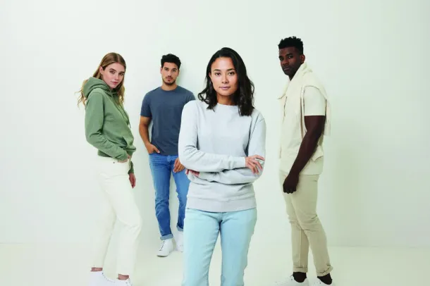  Iqoniq Denali recycled cotton crew neck undyed, natural raw - iqoniq natural raw 