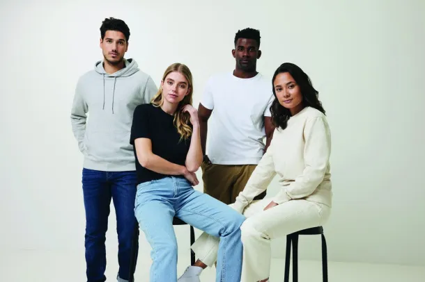  Iqoniq Denali recycled cotton crew neck undyed, natural raw - iqoniq natural raw 