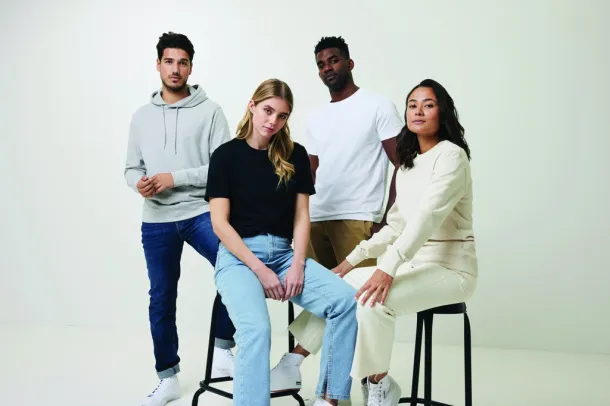  Iqoniq Denali recycled cotton crew neck undyed, natural raw - iqoniq natural raw 