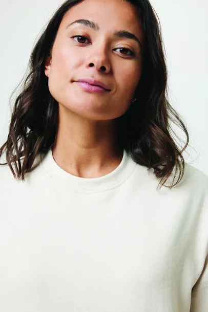  Iqoniq Denali recycled cotton crew neck undyed, natural raw - iqoniq natural raw 