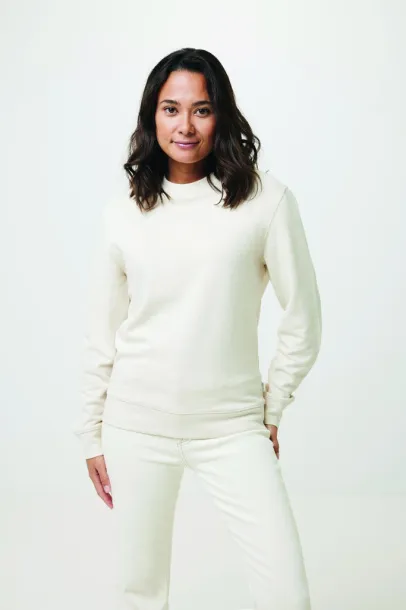  Iqoniq Denali recycled cotton crew neck undyed, natural raw - iqoniq natural raw 