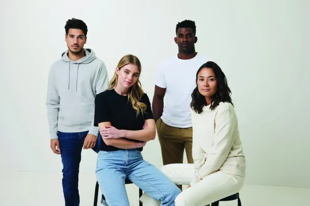  Iqoniq Denali recycled cotton crew neck undyed, natural raw - iqoniq natural raw 