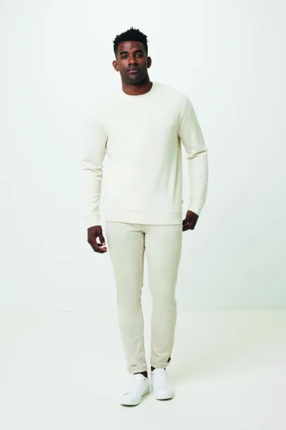  Iqoniq Denali recycled cotton crew neck undyed, natural raw - iqoniq natural raw 