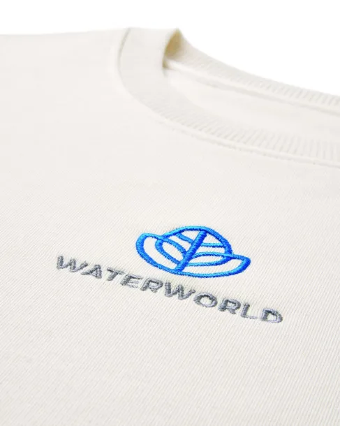  Iqoniq Denali recycled cotton crew neck undyed, natural raw - iqoniq natural raw 