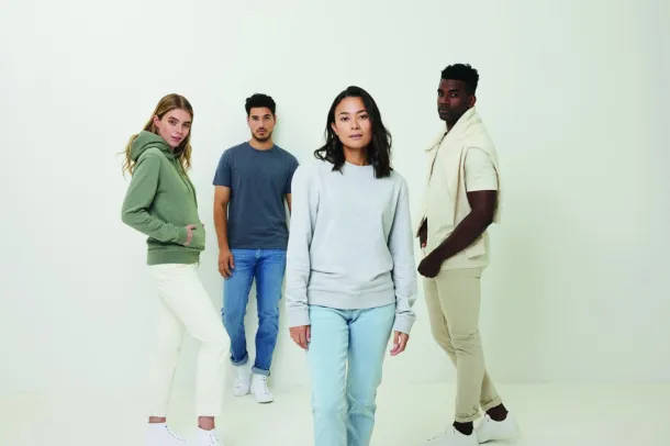  Iqoniq Denali recycled cotton crew neck undyed, natural raw - iqoniq natural raw 