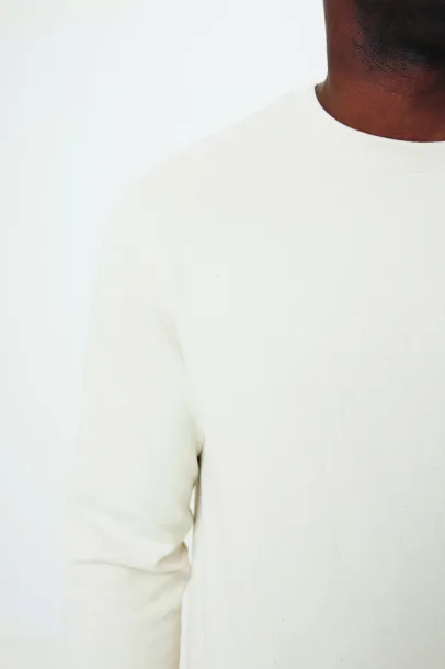  Iqoniq Denali recycled cotton crew neck undyed, natural raw - iqoniq natural raw 