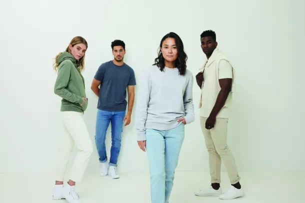  Iqoniq Denali recycled cotton crew neck undyed, natural raw - iqoniq natural raw 