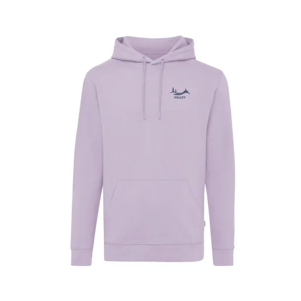  Iqoniq Jasper unisex hoodie od recikliranog pamuka - iqoniq lavender