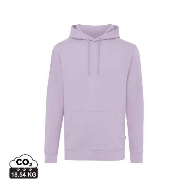 Iqoniq Jasper unisex hoodie od recikliranog pamuka - iqoniq lavender