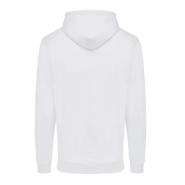  Iqoniq Jasper recycled cotton unisex hoodie - iqoniq recycled white