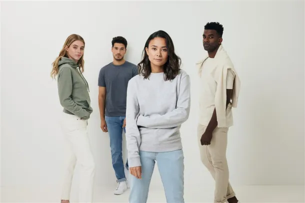  Iqoniq Torres unisex neobojeni hoodie od recikliranog pamuka - iqoniq natural raw 