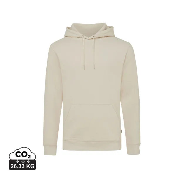  Iqoniq Torres unisex neobojeni hoodie od recikliranog pamuka - iqoniq natural raw 