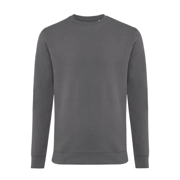  Iqoniq Zion unisex pulover od recikliranog pamuka - iqoniq anthracite 