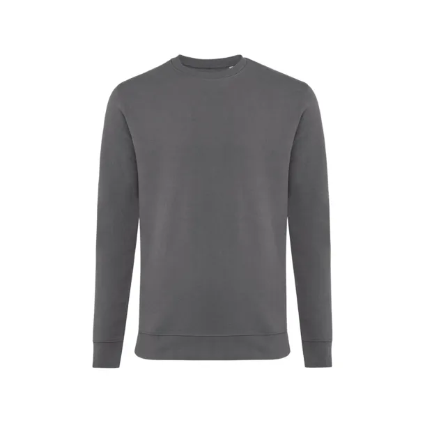  Iqoniq Zion unisex pulover od recikliranog pamuka - iqoniq anthracite 
