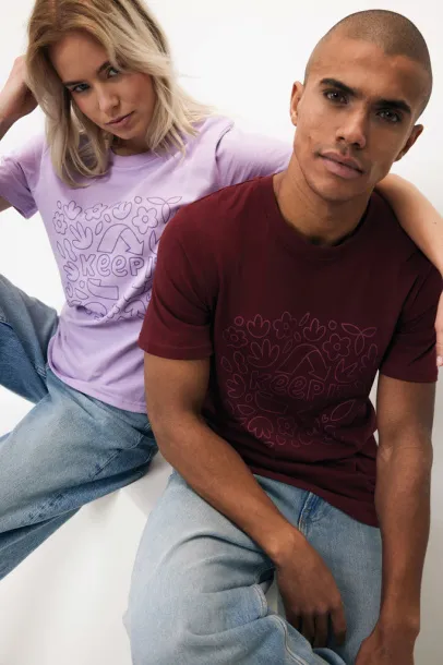 Iqoniq Brett recycled cotton t-shirt - iqoniq Lavanda