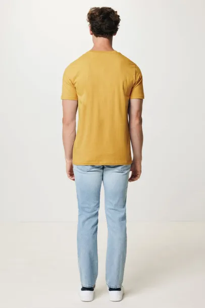 Iqoniq Brett unisex kratka majica od recikliranog pamuka - iqoniq Oker žuta