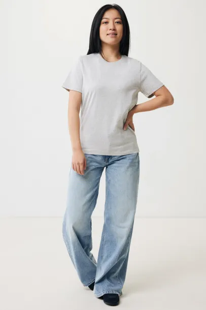 Iqoniq Brett recycled cotton t-shirt - iqoniq light heather grey