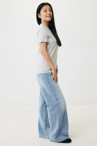 Iqoniq Brett unisex kratka majica od recikliranog pamuka - iqoniq light heather grey