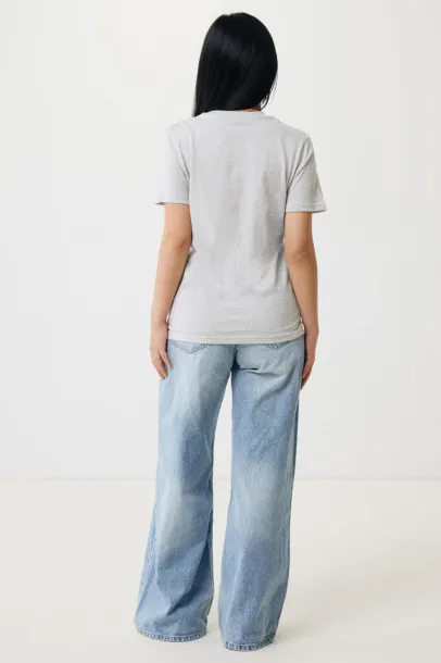 Iqoniq Brett recycled cotton t-shirt - iqoniq light heather grey