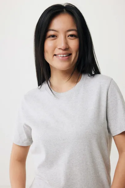 Iqoniq Brett recycled cotton t-shirt - iqoniq light heather grey