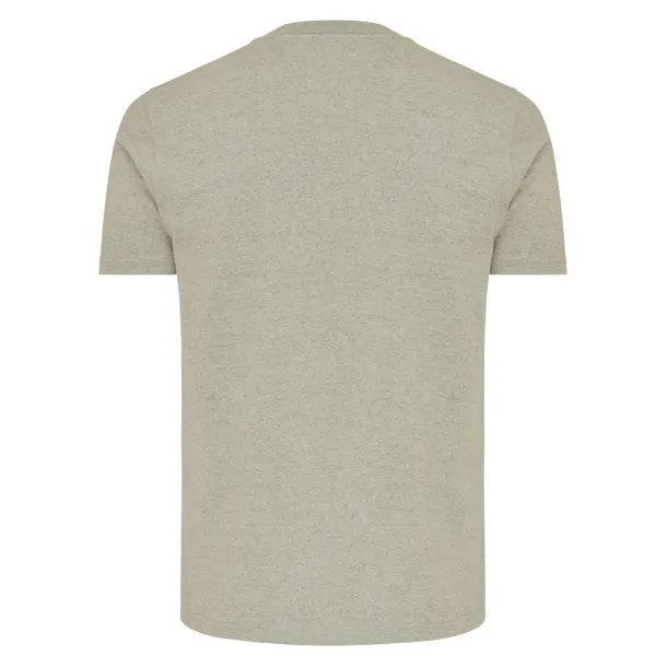 Iqoniq Brett unisex kratka majica od recikliranog pamuka, 180 g/m2 - iqoniq light heather green