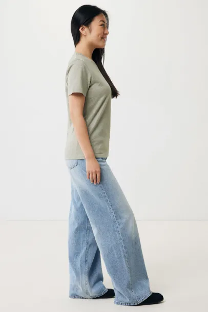 Iqoniq Brett recycled cotton t-shirt - iqoniq light heather green