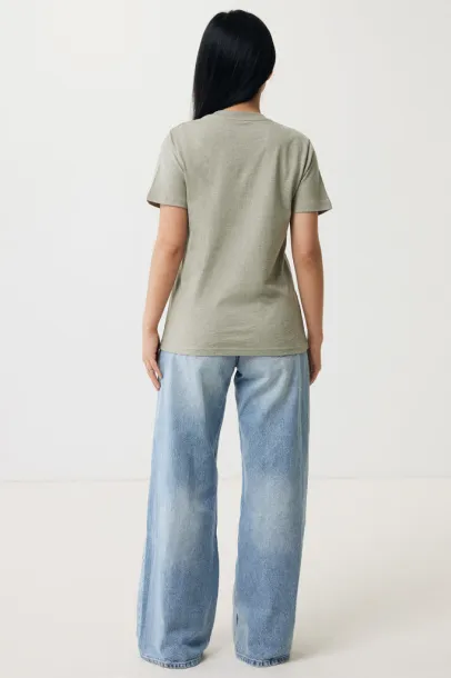 Iqoniq Brett recycled cotton t-shirt - iqoniq light heather green