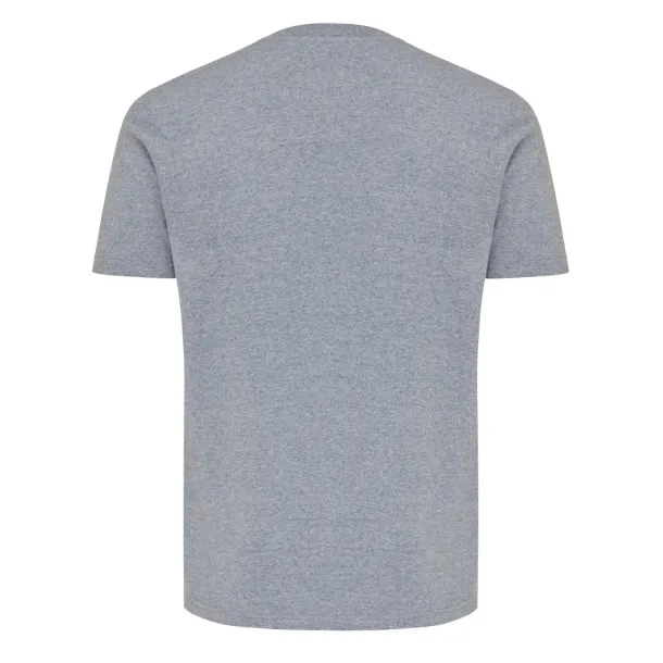 Iqoniq Brett unisex kratka majica od recikliranog pamuka, 180 g/m2 - iqoniq light heather navy