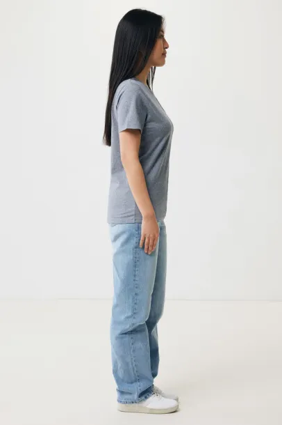 Iqoniq Brett recycled cotton t-shirt - iqoniq light heather navy