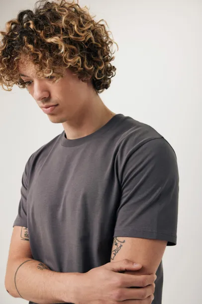 Iqoniq Brett recycled cotton t-shirt - iqoniq anthracite