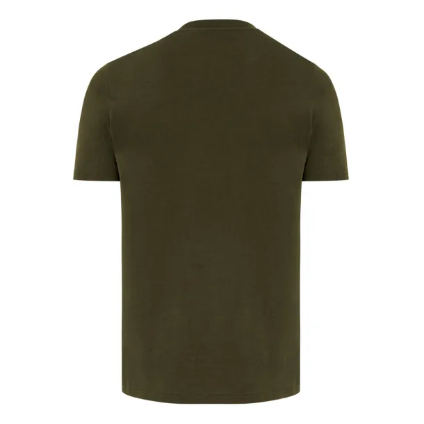 Iqoniq Brett unisex kratka majica od recikliranog pamuka, 180 g/m2 - iqoniq khaki