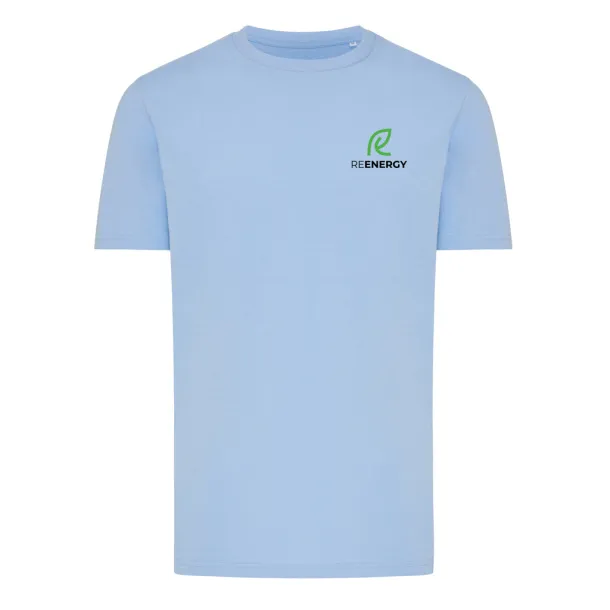 Iqoniq Brett recycled cotton t-shirt - iqoniq sky blue
