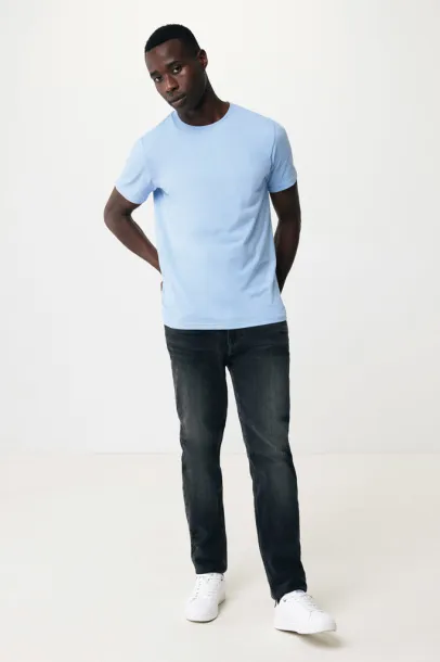 Iqoniq Brett recycled cotton t-shirt - iqoniq sky blue