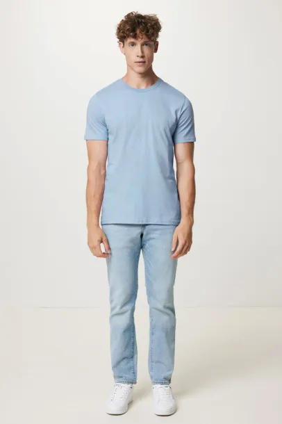Iqoniq Brett recycled cotton t-shirt - iqoniq sky blue