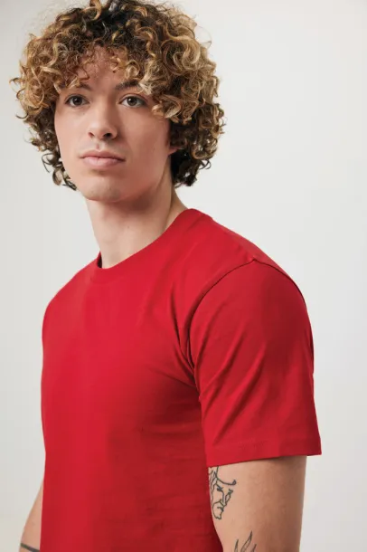 Iqoniq Brett recycled cotton t-shirt - iqoniq Crvena