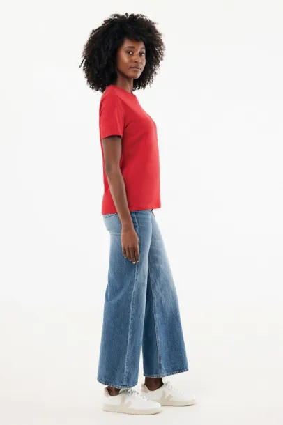 Iqoniq Brett recycled cotton t-shirt - iqoniq Crvena