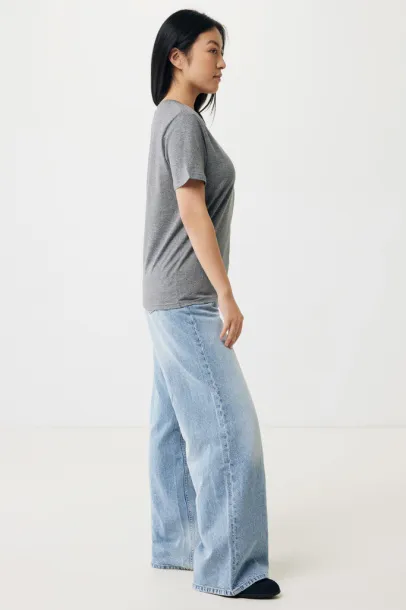 Iqoniq Brett recycled cotton t-shirt - iqoniq light heather anthracite