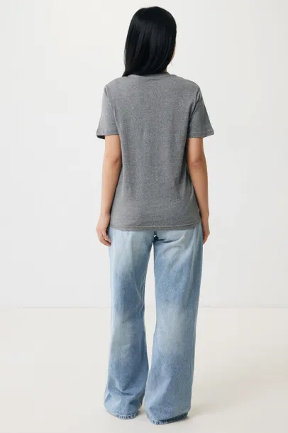 Iqoniq Brett recycled cotton t-shirt - iqoniq light heather anthracite