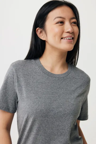 Iqoniq Brett recycled cotton t-shirt - iqoniq light heather anthracite