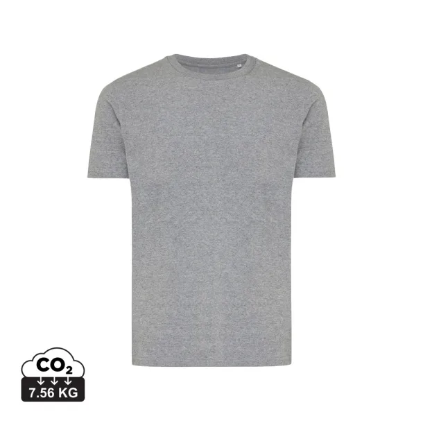 Iqoniq Brett unisex kratka majica od recikliranog pamuka, 180 g/m2 - iqoniq light heather anthracite