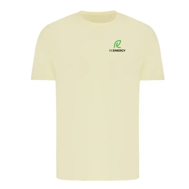 Iqoniq Brett recycled cotton t-shirt - iqoniq cream yellow
